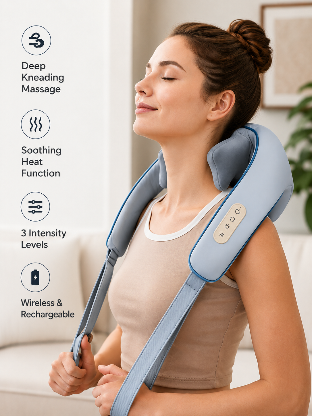 Shoulder and neck massager